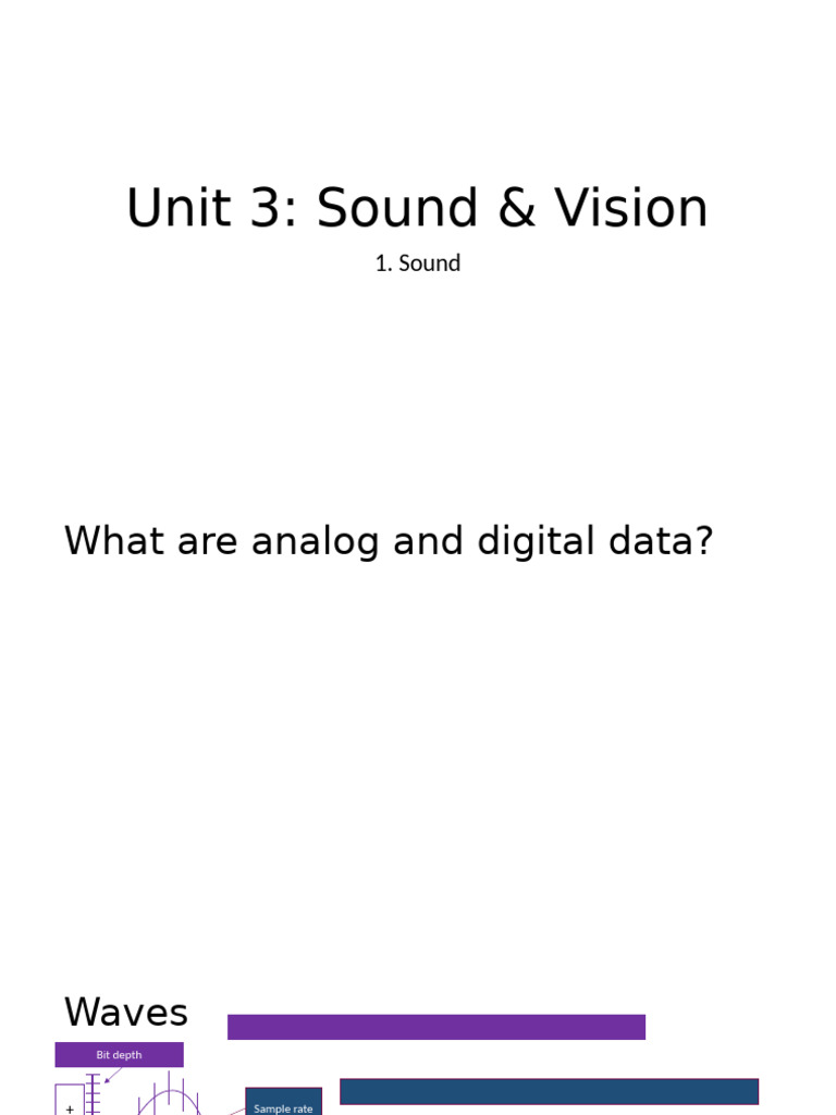 Understanding Sound: Analog vs Digital | PDF
