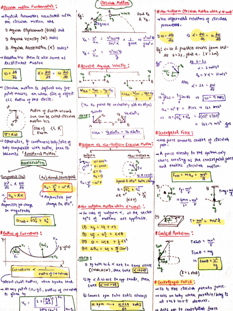 Circular Motion | PDF