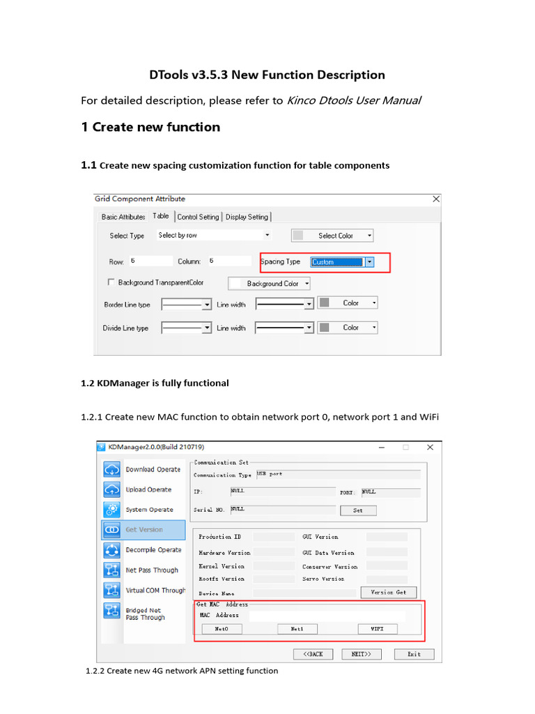 DTools v3.5.3 Configuration Updates | PDF | Computing | Software