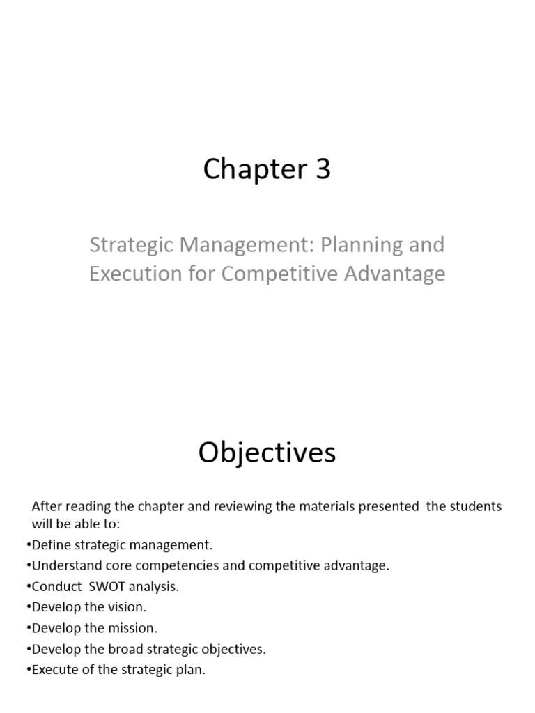Chapter3NewQuality.ppt | PDF | Strategic Management | Competitive Advantage