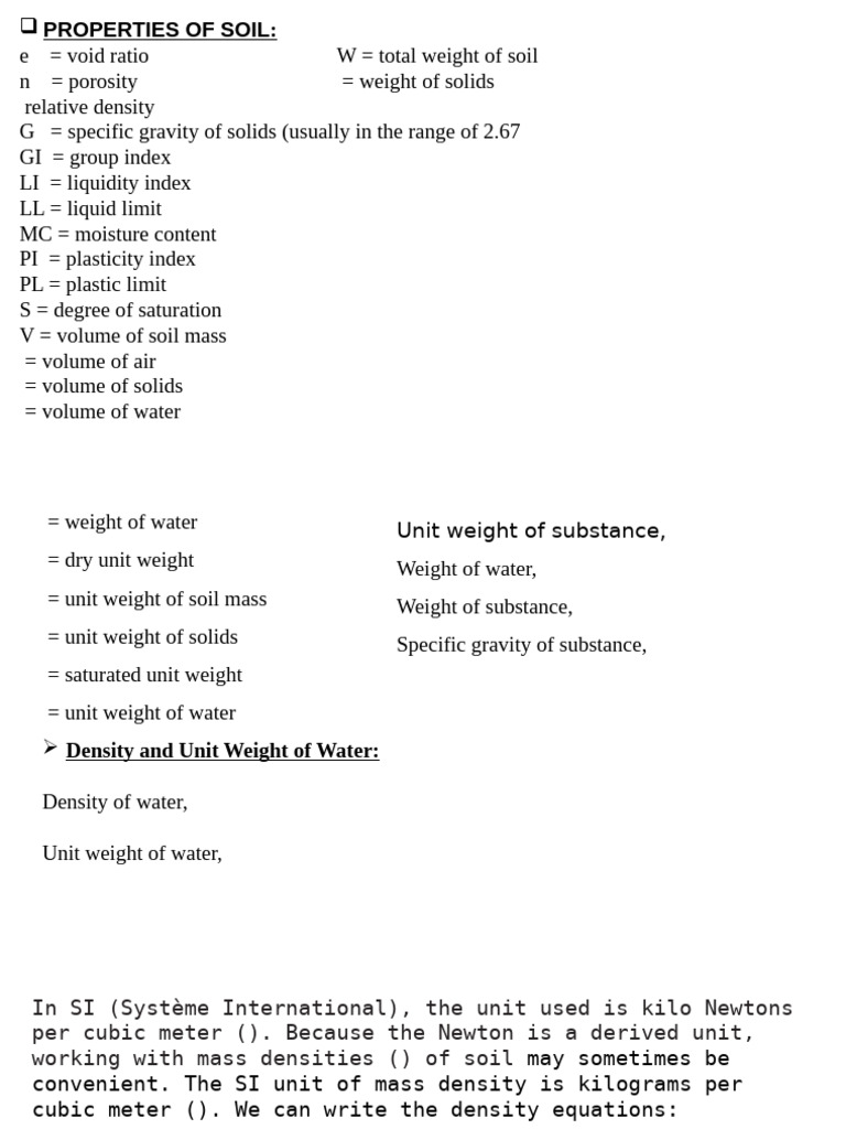 Ce 113 Module 2 Properties of Soil | PDF | Density | Porosity