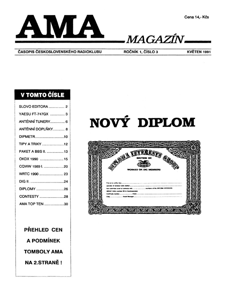 Ama Magazin 1991-3 | PDF