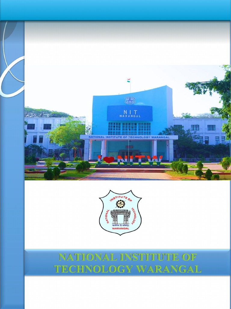 NIT Warangal Ph.D. Admissions 2025 Guide | PDF | Biotechnology ...