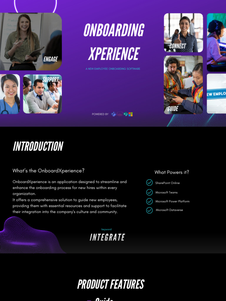 Onboarding Xperience Proposal | PDF | Share Point | Microsoft