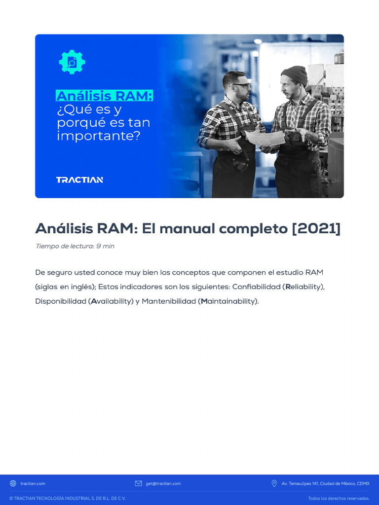 Análisis RAM - El Manual Completo (2021) | PDF