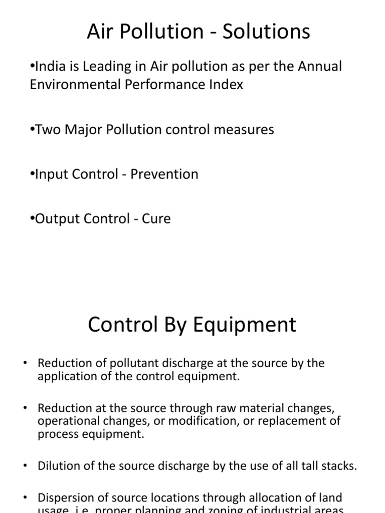 Air Pollution - Solutions | PDF | Air Pollution | Coal