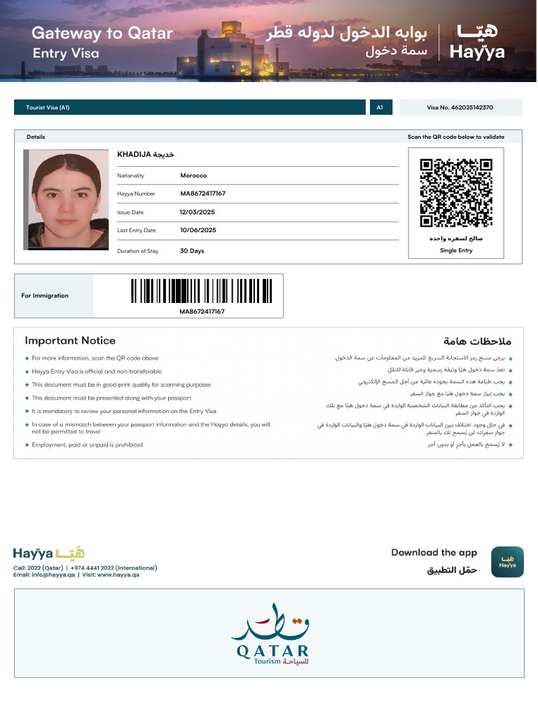 Entry Permit | PDF
