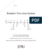 Kundurs Two Area System