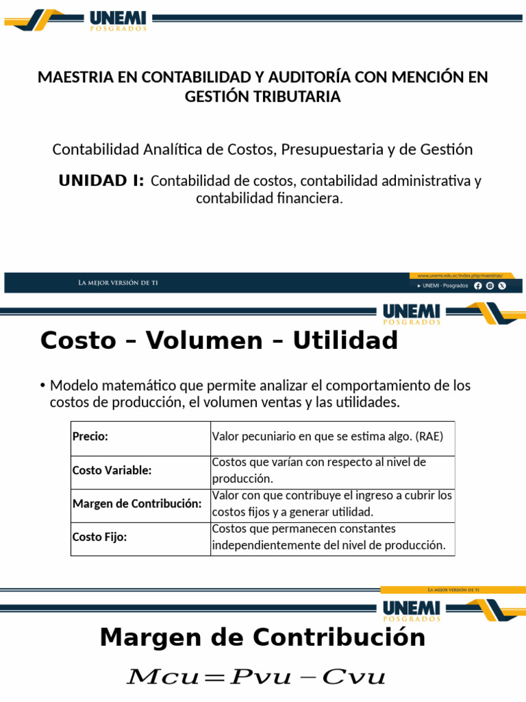 Análisis de Costos y Punto de Equilibrio | PDF | Contabilidad de ...