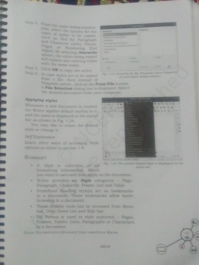 Applying Styles in LibreOffice Writer | PDF | Computing | Software