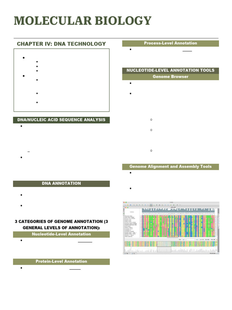 DNA Technology and Recombinant Methods | PDF | Dna | Gene