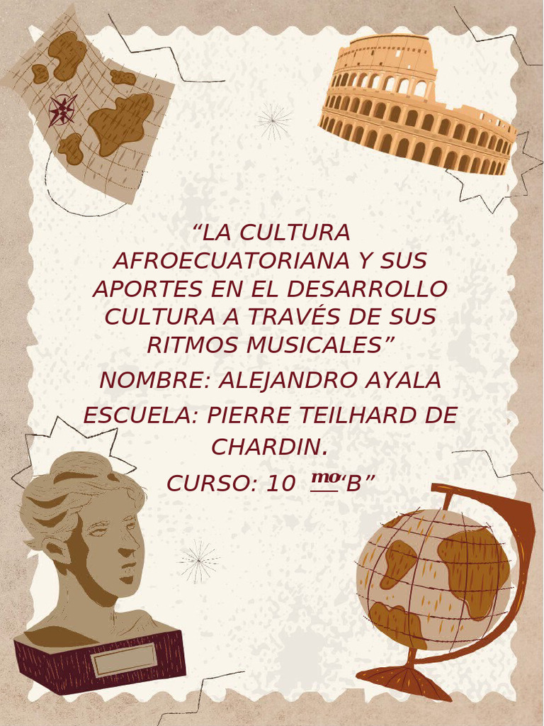 Aportes de la Bomba en la Cultura Afroecuatoriana | PDF | Las artes ...