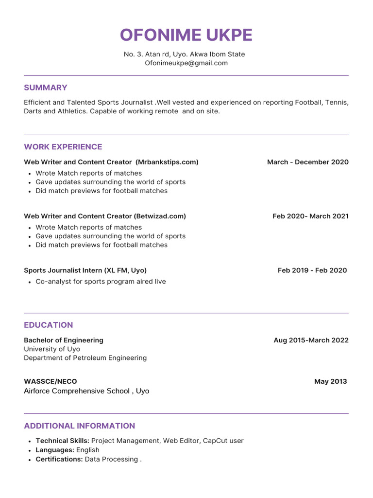 CV Resume.pdf | PDF