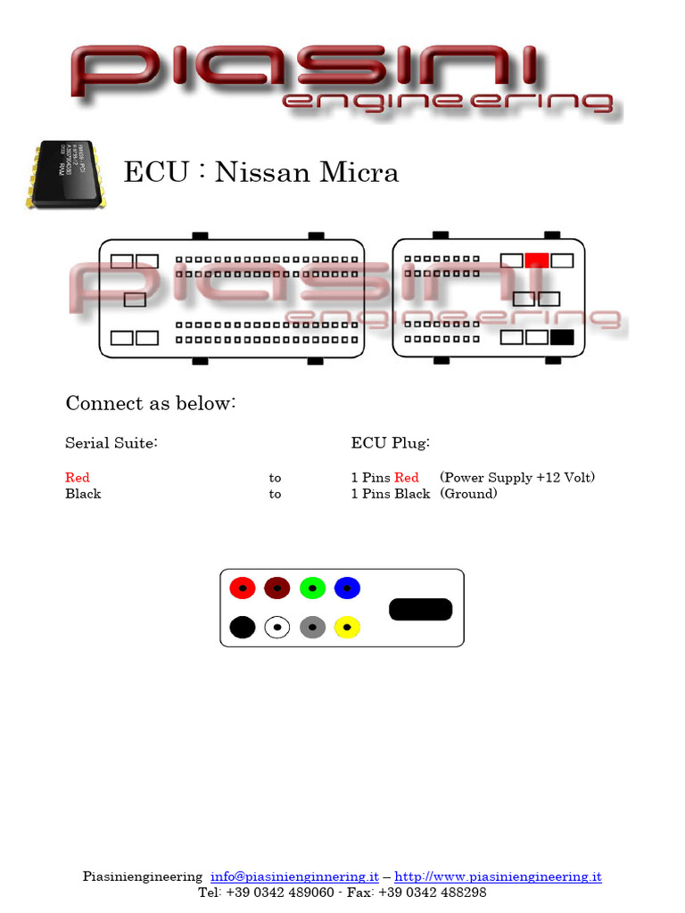 Nissan Micra ECU Connection Guide | PDF