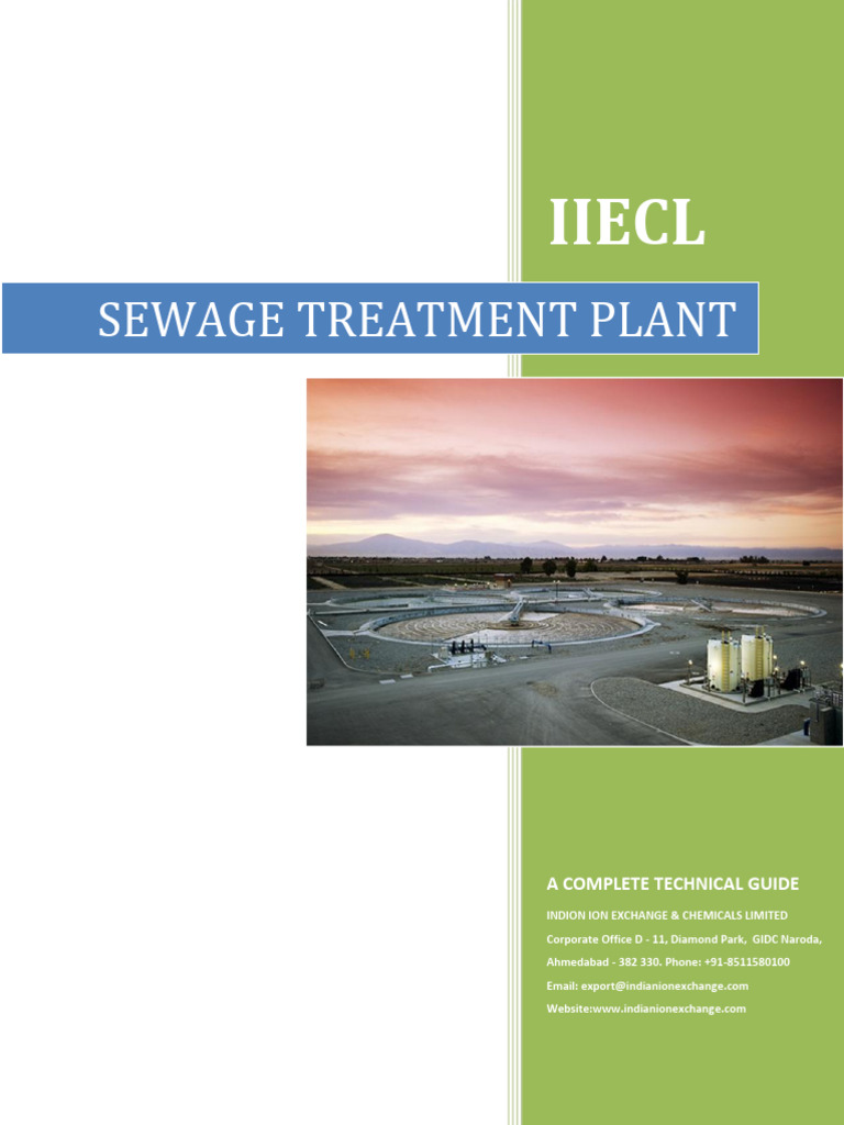 SEWAGE TREATMENT PLANT | PDF | Sewage Treatment | Disinfectant