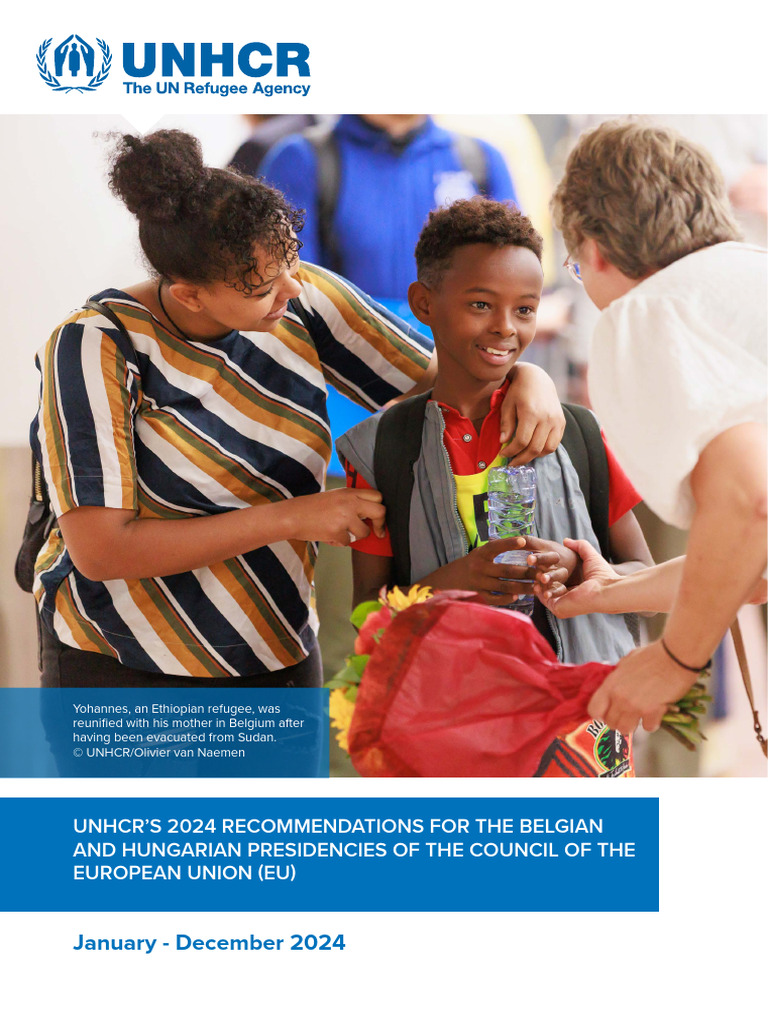 UNHCR 2024 EU Council Recommendations | PDF | Refugee | United Nations ...