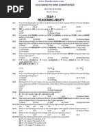 UCO Bank PO 2009 Paper