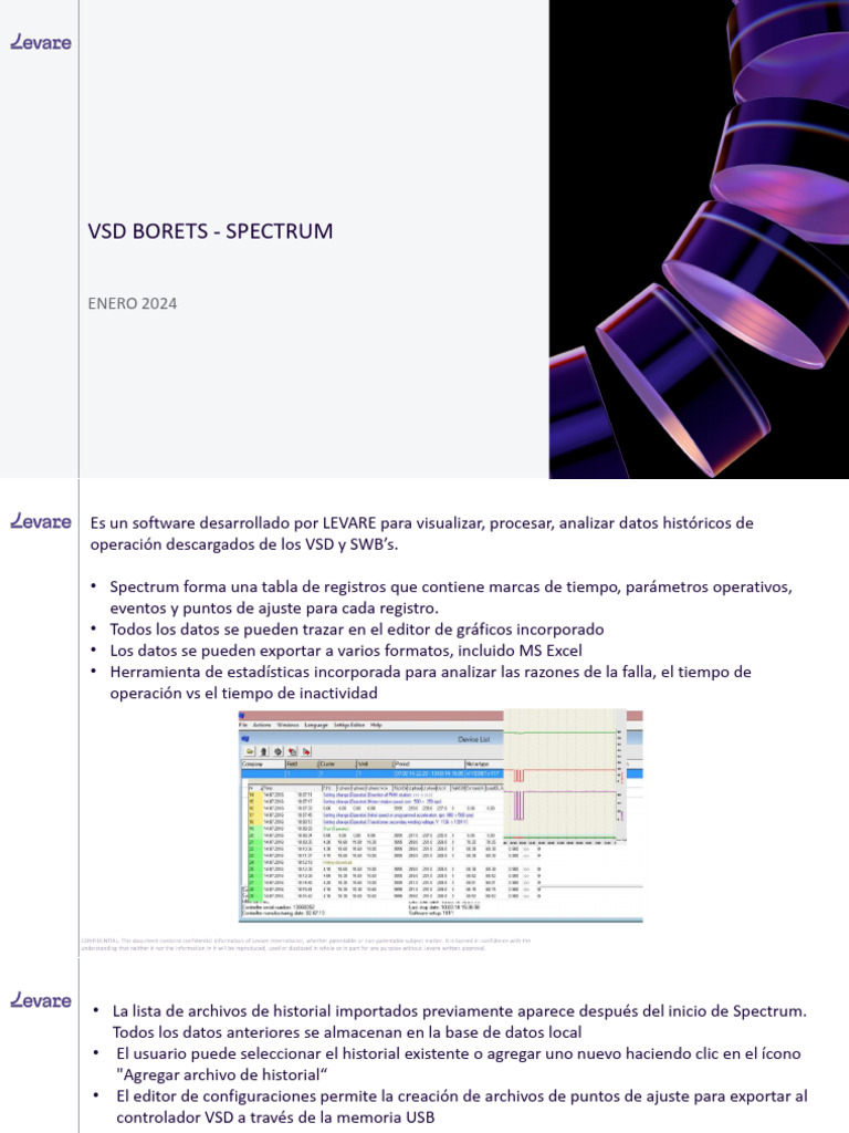 Software Spectrum para VSD Borets | PDF | Archivo de computadora ...