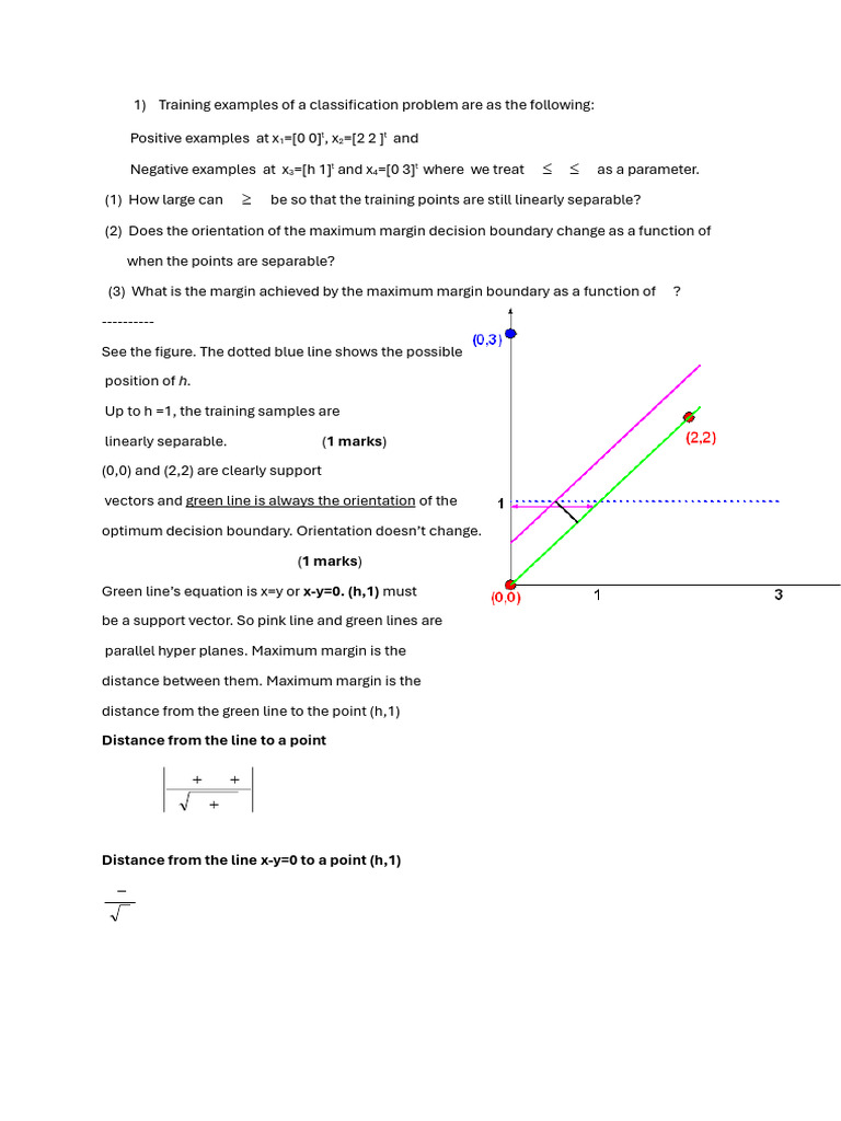 Linear Separability in Classification Problems | PDF