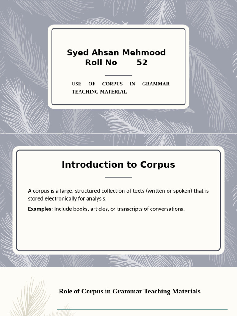 Ahsan 52-Grammar Teaching | PDF | Learning | Data