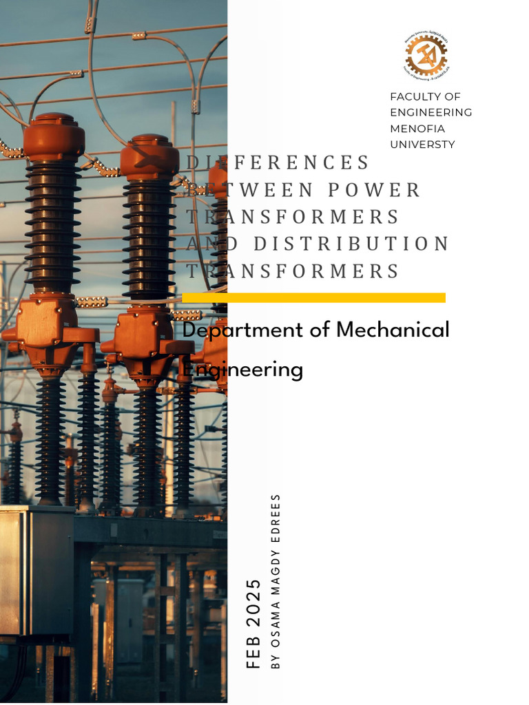 Power vs. Distribution Transformers Explained | PDF | Transformer ...
