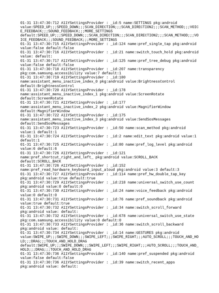 Android Accessibility Settings Overview | PDF | Tablet Computer | Linux