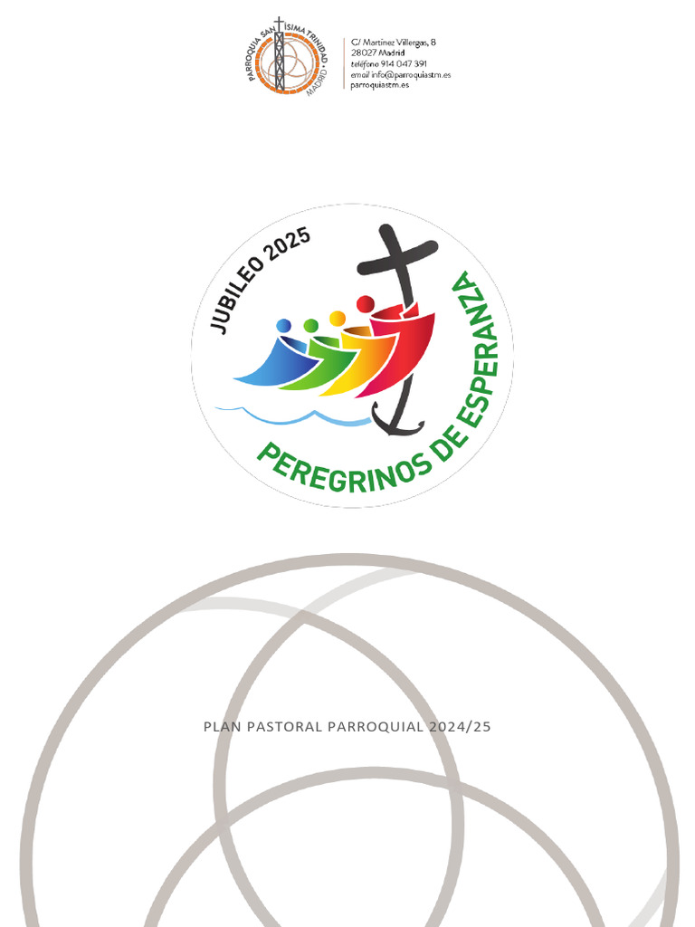Plan Pastoral Parroquial 2024/25 | PDF | Iglesia Católica | eucaristía