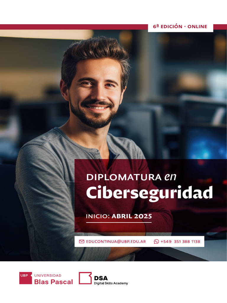 Diplomatura en Ciberseguridad Online | PDF | La seguridad informática ...