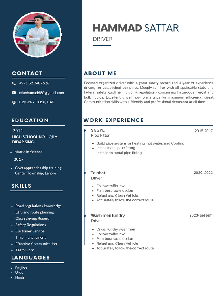 Blue Simple Professional CV Resume - 20241007 - 203150 - 0000 | PDF