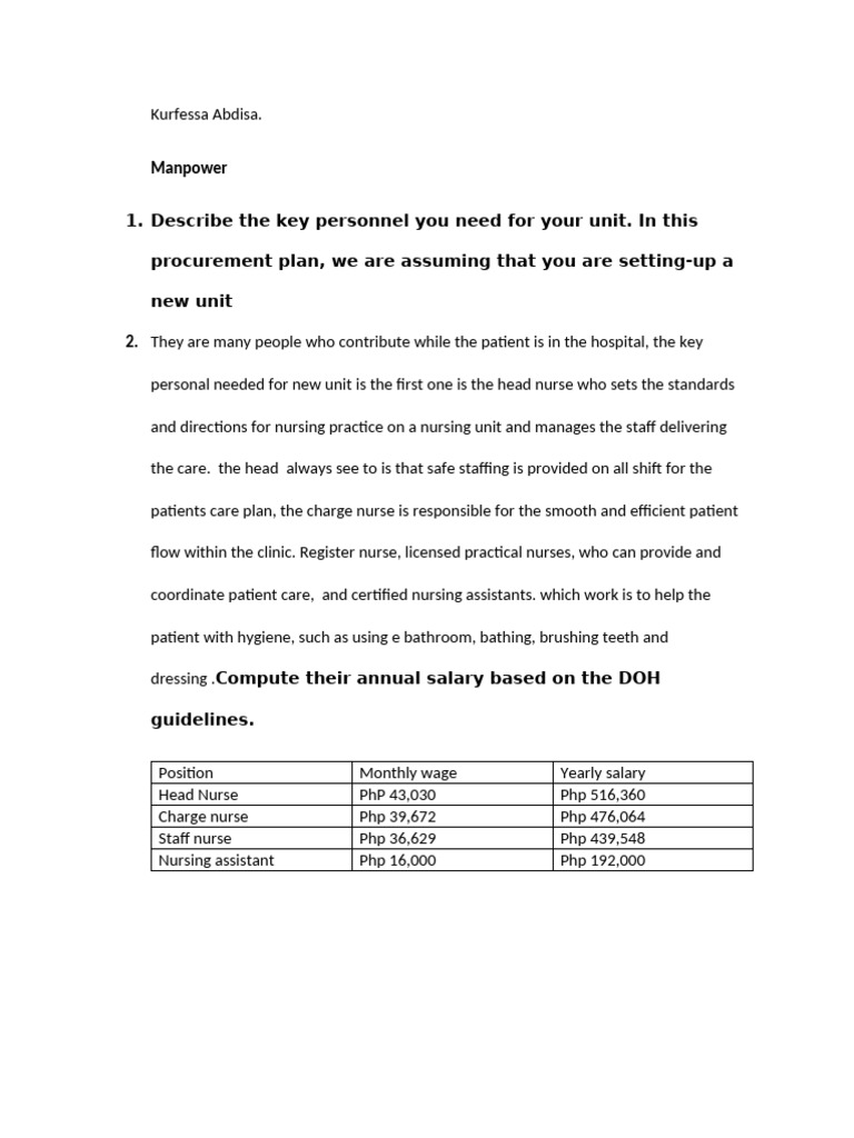 Manpower | PDF