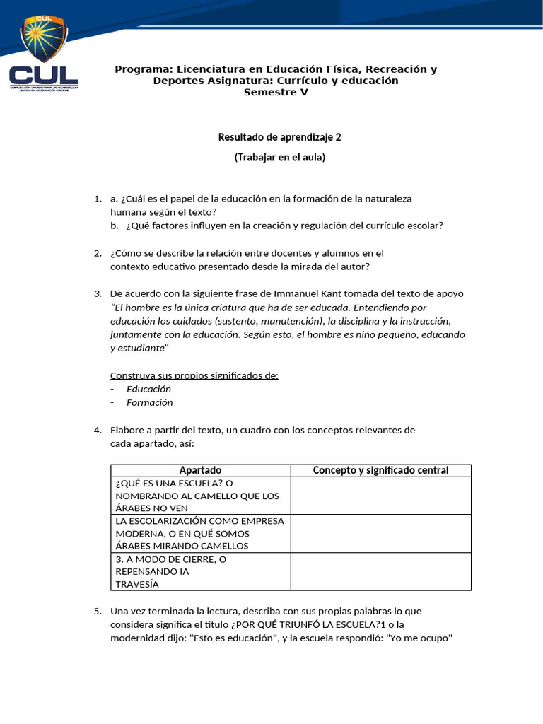 Resultado 2 Por Qu%c3%89 Triunf%c3%93 La Escuela | PDF | Plan de ...