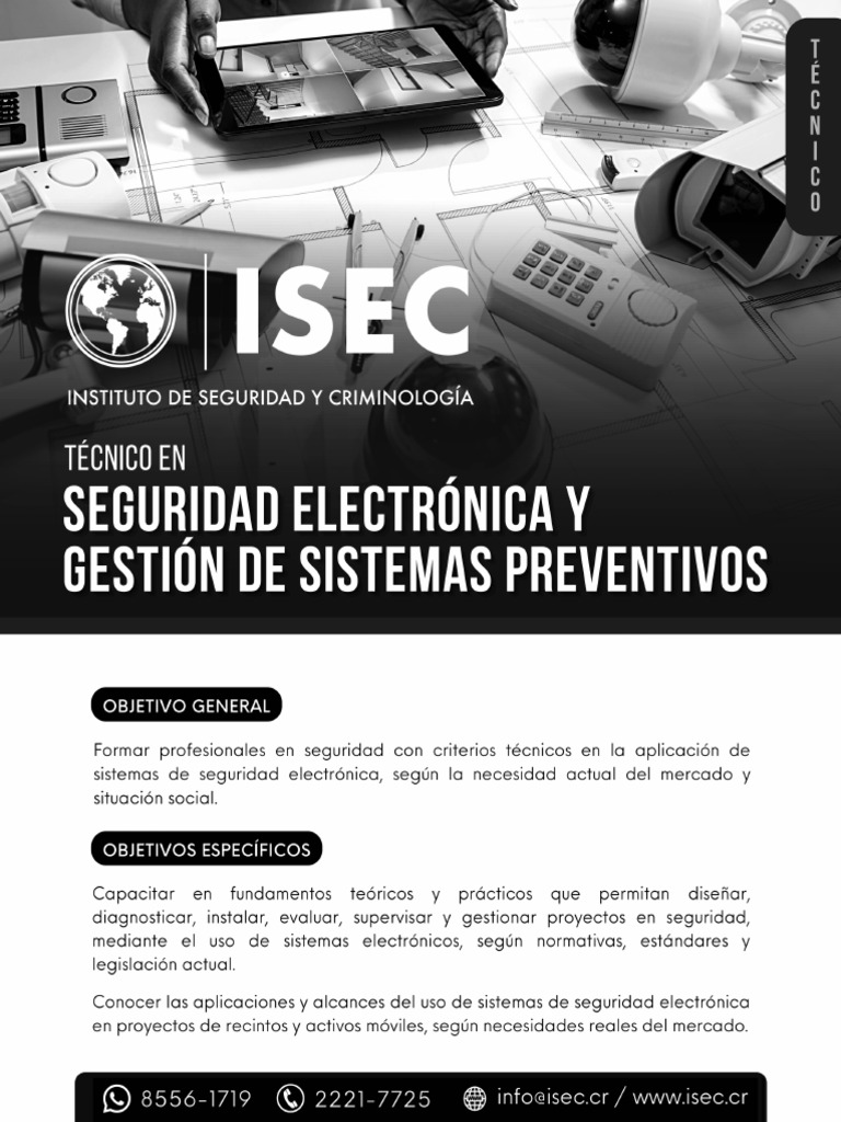 Seguridad Electrónica y Control de Acceso | PDF