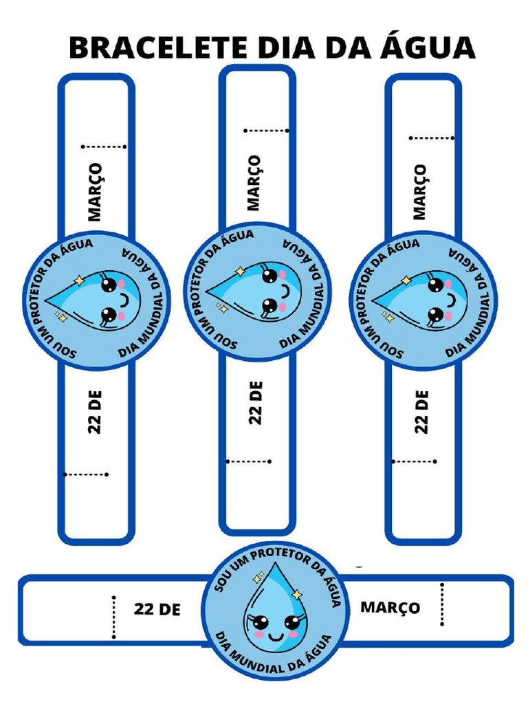 Bracelete Dia Da Agua | PDF