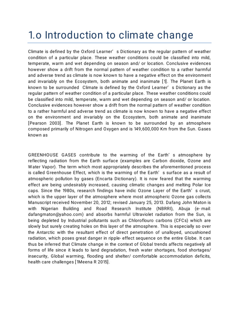(Climate Change) (7 | PDF | Applied And Interdisciplinary Physics ...