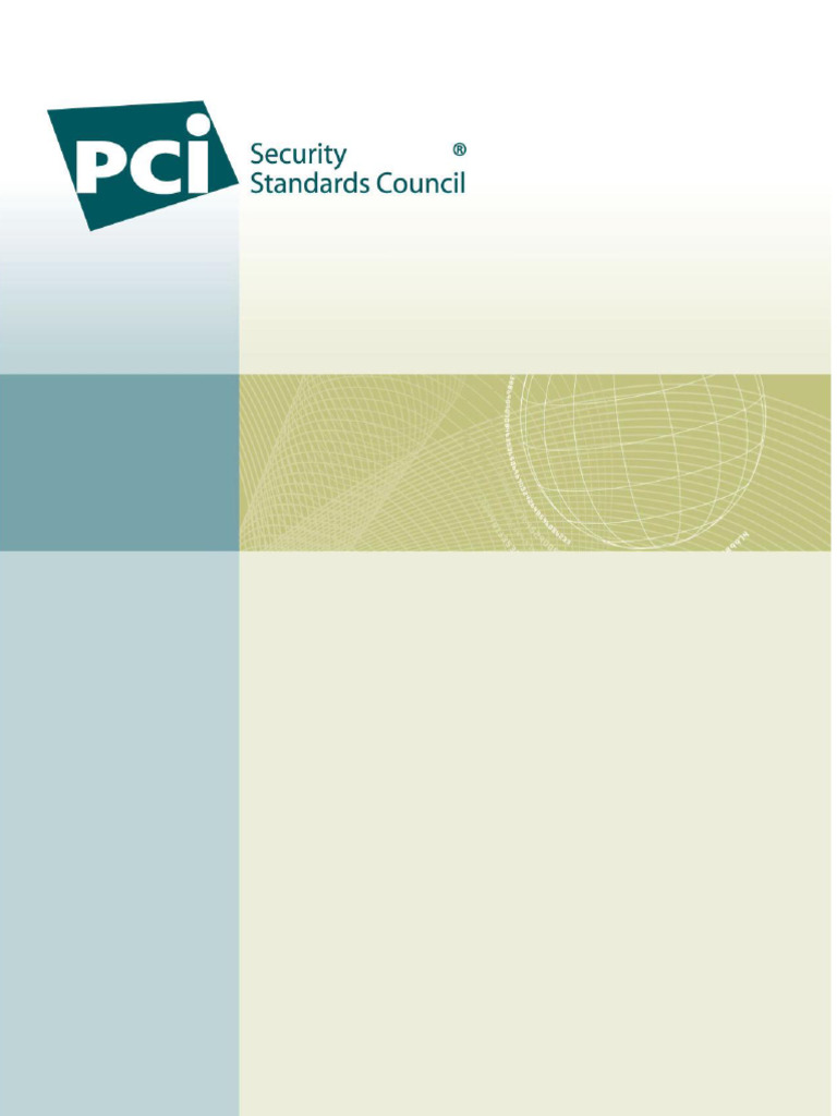 Best Practices for PCI DSS Compliance | PDF | Payment Card Industry ...