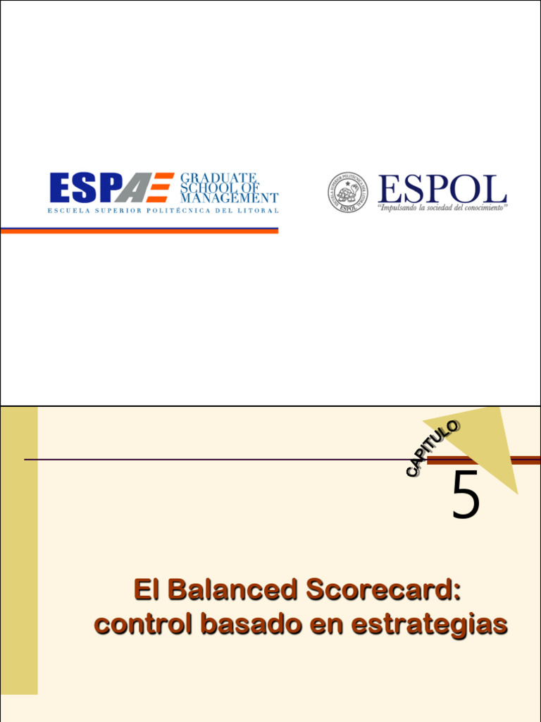 Balanced Scorecard y Contabilidad Estratégica | PDF | Producto (Negocio ...