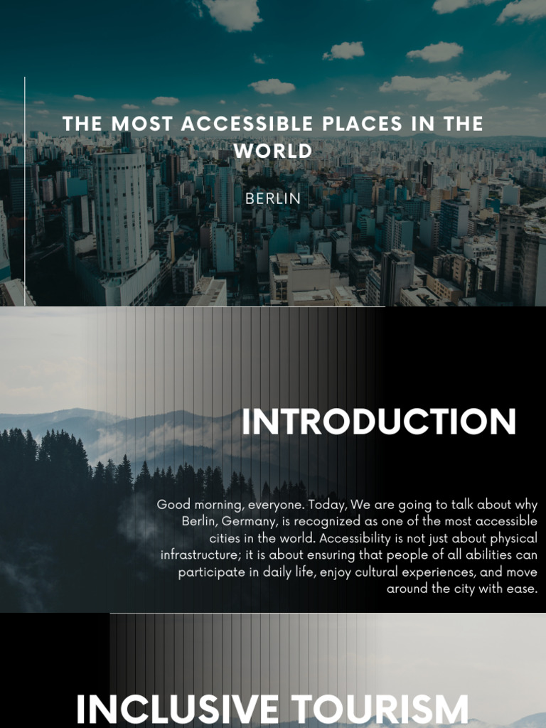 The Most Accessible Places in The World: Berlin | PDF | Accessibility ...