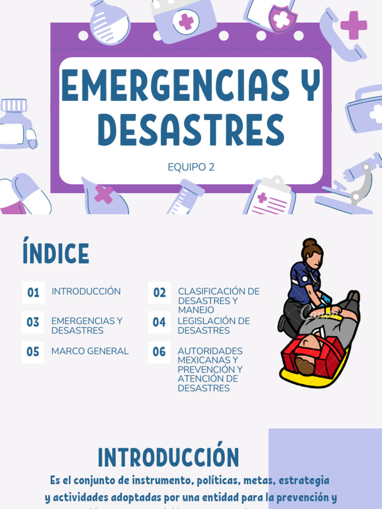 Manejo de Emergencias y Desastres en México | PDF | Defensa Civil ...