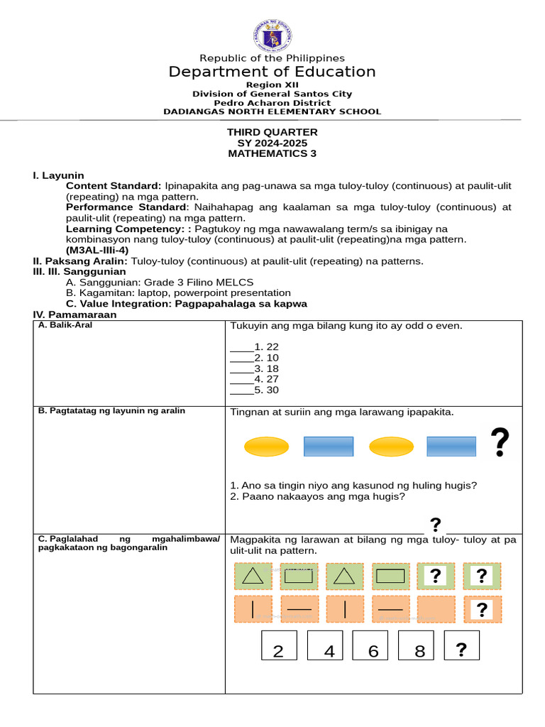 Math Q3 | PDF