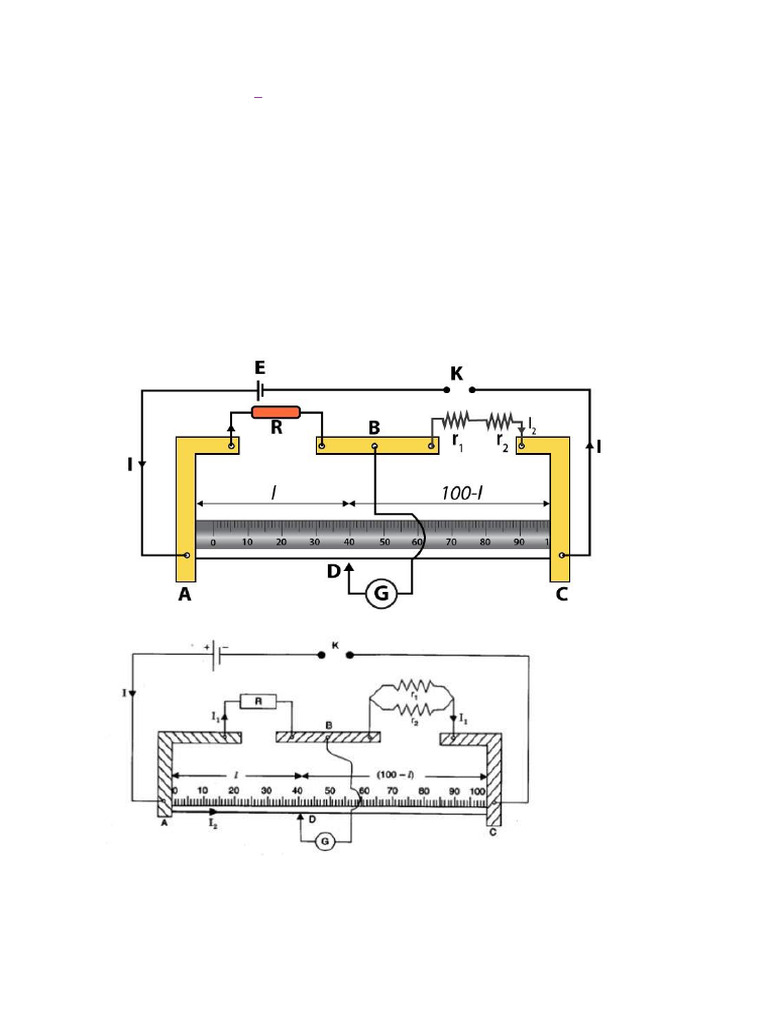 Meter Bridge Experiment: Series & Parallel Laws | PDF | Series And ...