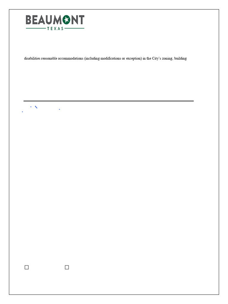 Request For Reasonable Accommodations 230322 130347 | PDF | Disability ...