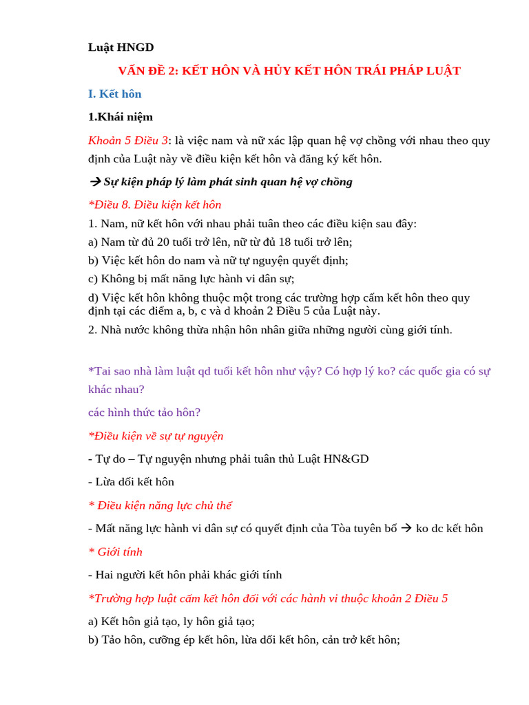 Luật HNGD | PDF