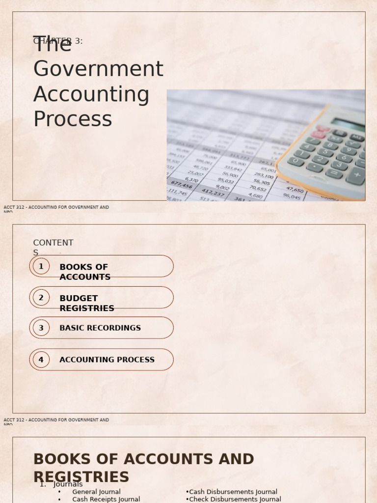 Government Accounting Process Overview | PDF | Expense | Payroll Tax