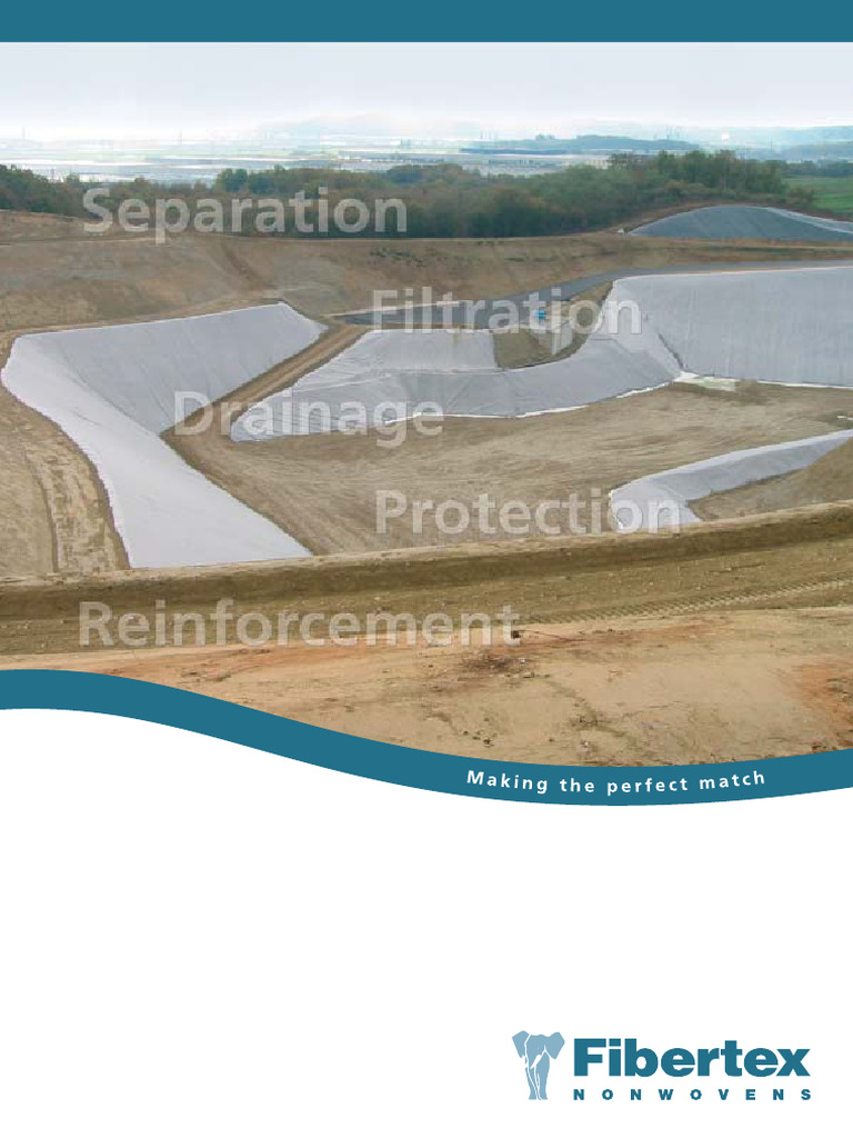 Fibertex Geotextiles Design Guide | PDF | Drainage | Nonwoven Fabric