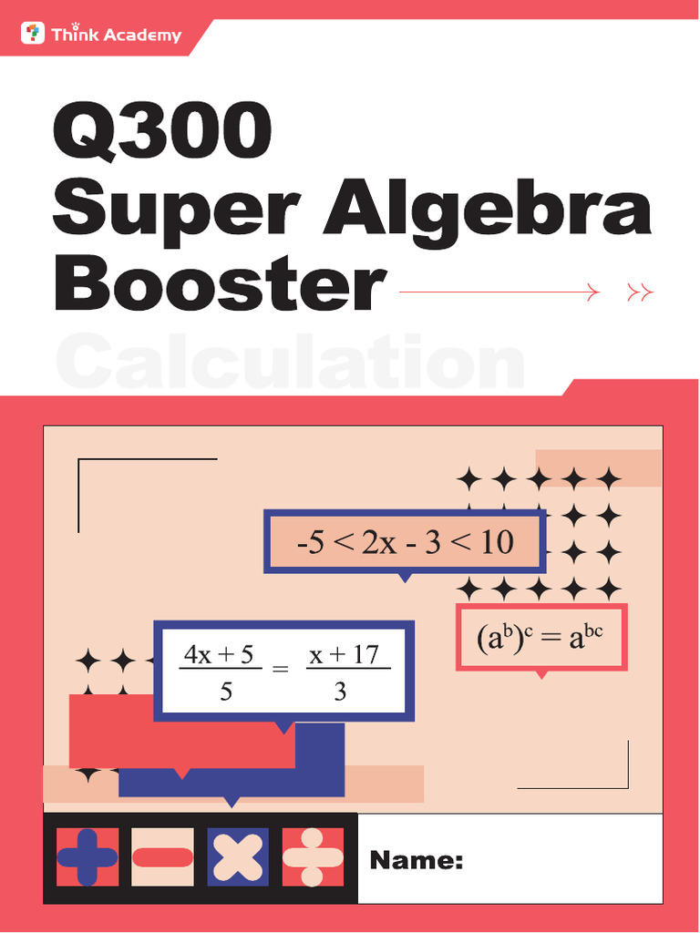 Super Algebra Booster Guide | PDF | Factorization | Mathematics