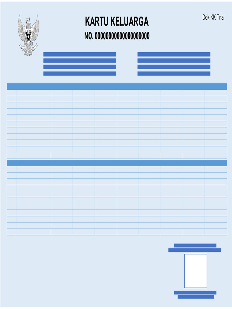 Dokumen KK Dummy | PDF