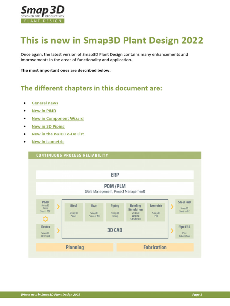 Plant Design 2022 - Whats New With SOLIDWORKS | PDF | Icon (Computing ...