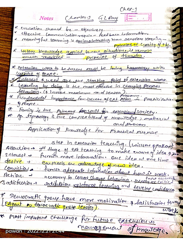 Short Notes Ext and Eco | PDF
