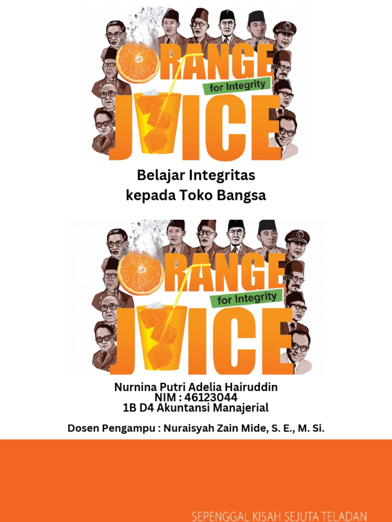 Nilai Integritas Bapak Widodo | PDF
