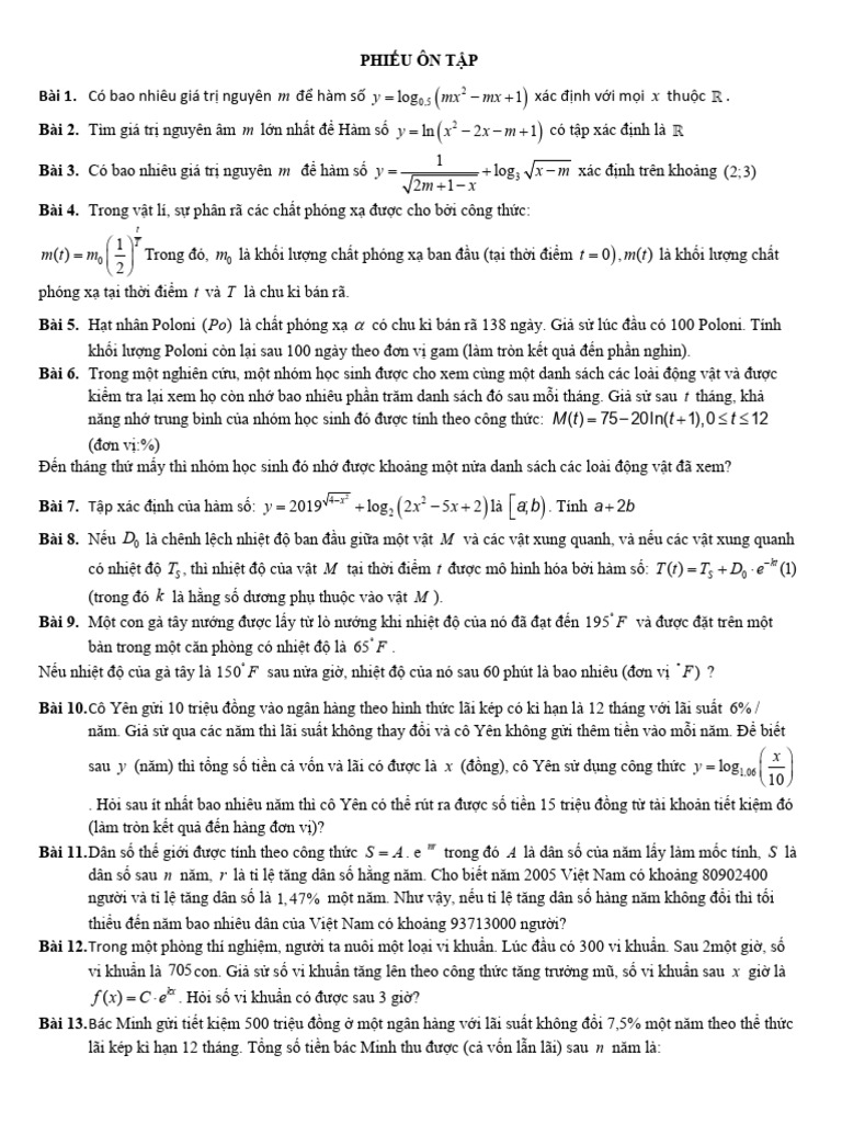 Phieu BT 8.3.2025 | PDF